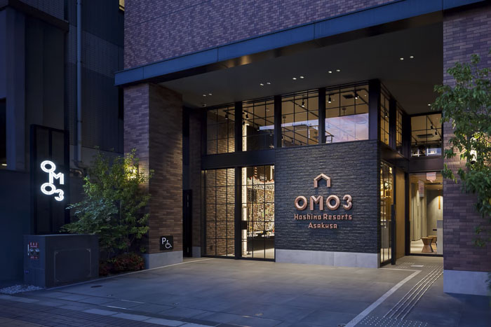 The Entrance to OMO3 Asakusa by Hoshino Resorts